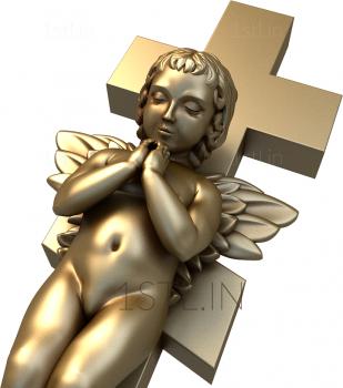 Angels (AN_0031) 3D model for CNC machine